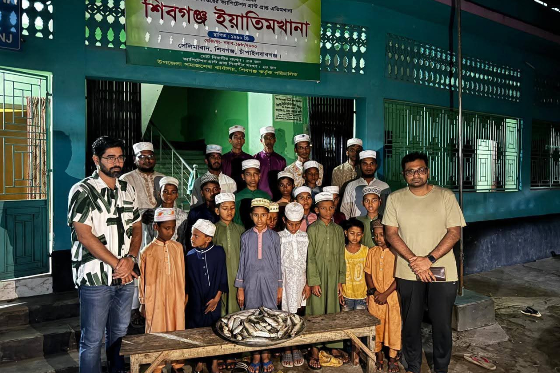  শিবগঞ্জে মা ইলিশ সংরক্ষণে অভিযান, ৫ কেজি ইলিশ জব্দ