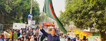 শিবগঞ্জে রাষ্ট্র কাঠামো মেরামতে বিএনপি’র বিশাল গণমিছিল