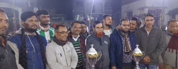 কালুপুর নাইট মিনি ক্রিকেট টুর্নামেন্ট ২০২৬ এর উদ্বোধন 