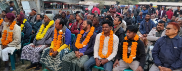 ভোলাহাটে আওয়ামী লীগ থেকে ৫০ জন নেতাকর্মীর বিএনপিতে যোগদান