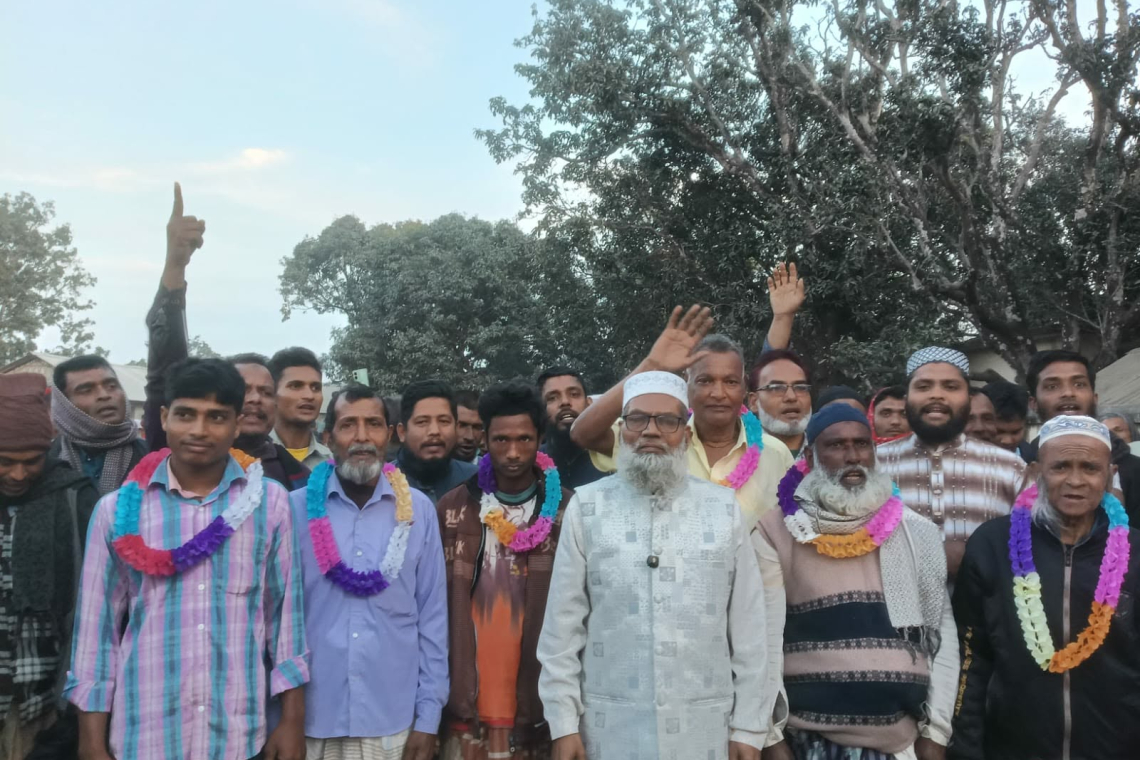 শিবগঞ্জে এবার একজন হিন্দু সহ আটজন জামাতে যোগদান 