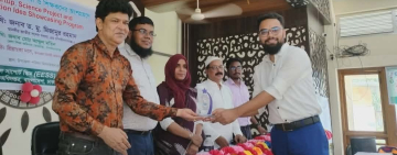 নাচোলে বিজ্ঞান উদ্ভাবনী প্রজেক্ট প্রদর্শনীর উদ্বোধন, শিক্ষার্থীদের উদ্ভাবনে মুগ্ধ দর্শনার্থীরা