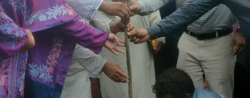 গোমস্তাপুরে বৃক্ষরোপণ অভিযান উদ্বোধন 