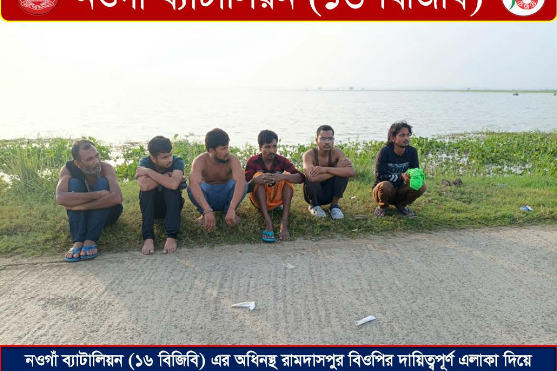 গোমস্তাপুর সীমান্তে ছয়জনকে পুশ-ইনের চেষ্টা, প্রতিহত করল বিজিবি